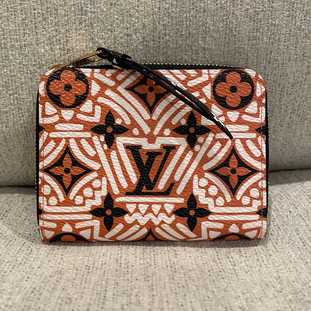 Louis Vuitton Crafty Monogram Zippy Wallet